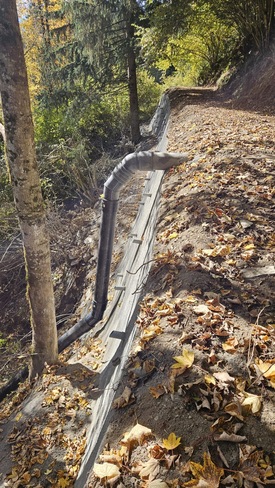 Paroi Clouée & conduite d'amenée de RIONDET