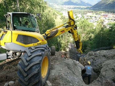 Conduite forçée Bourg Saint Maurice